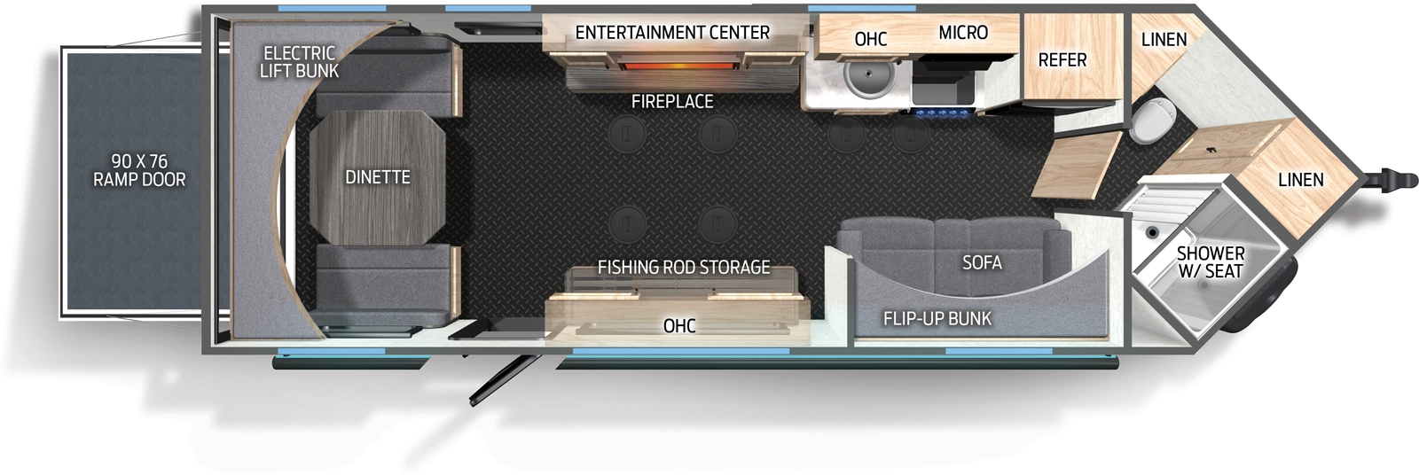 Cascade 21GPTHC Floorplan
